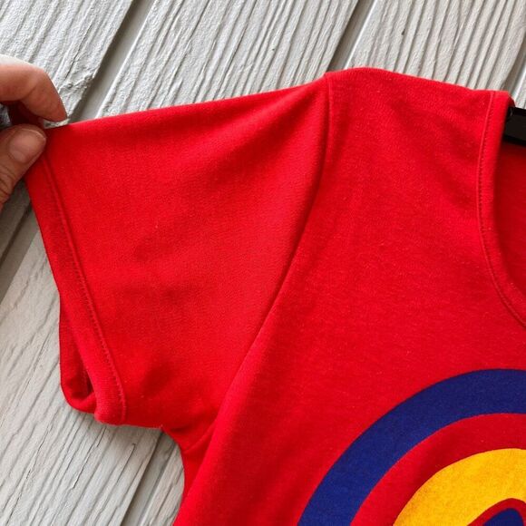 Rare Vintage 70s Friends of the River Tee Single Stitch Nature Graphic Shirt M - Picture 9 of 10